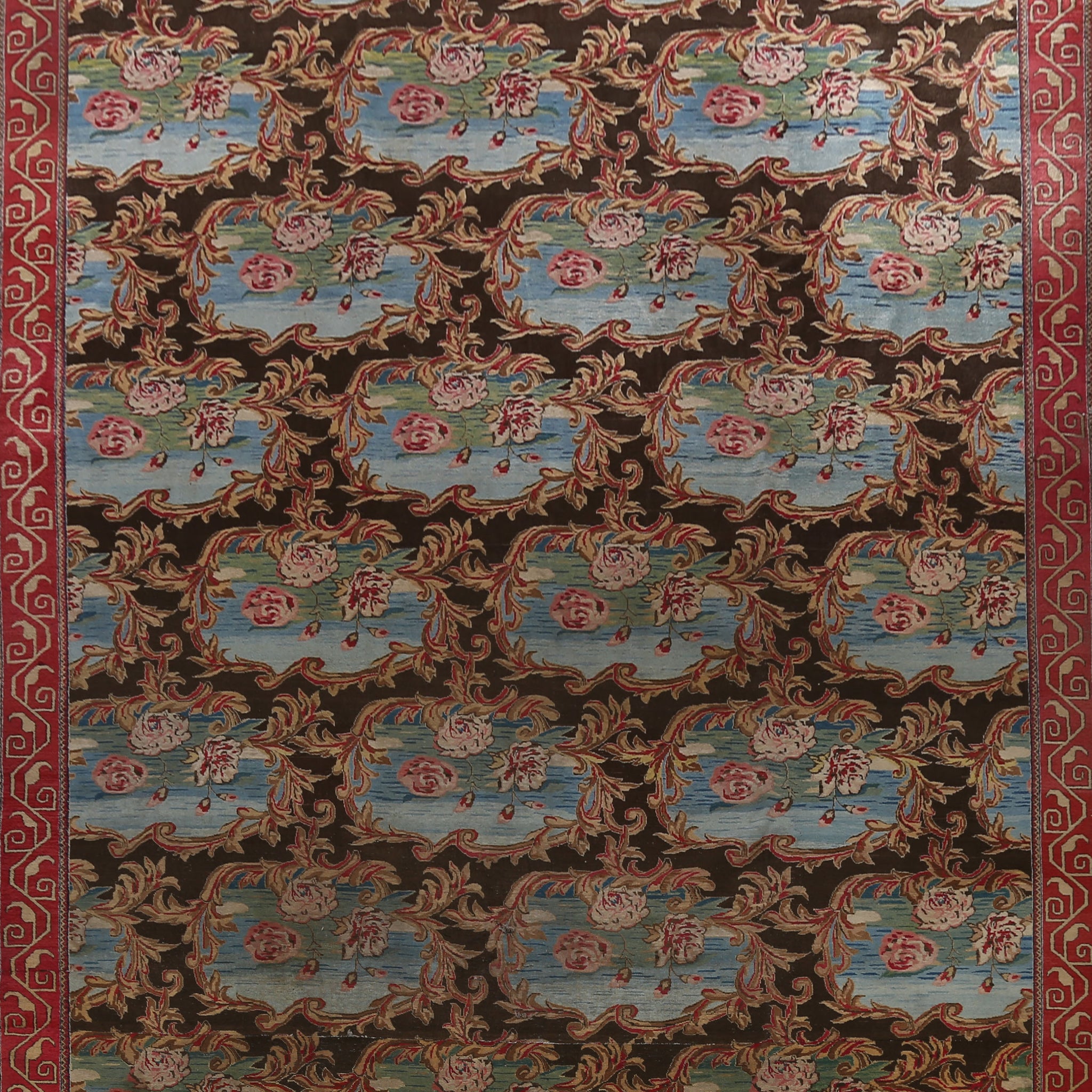 Pre-1900 Antique Vegetable Dye Tabriz Persian Area Rug 10x21