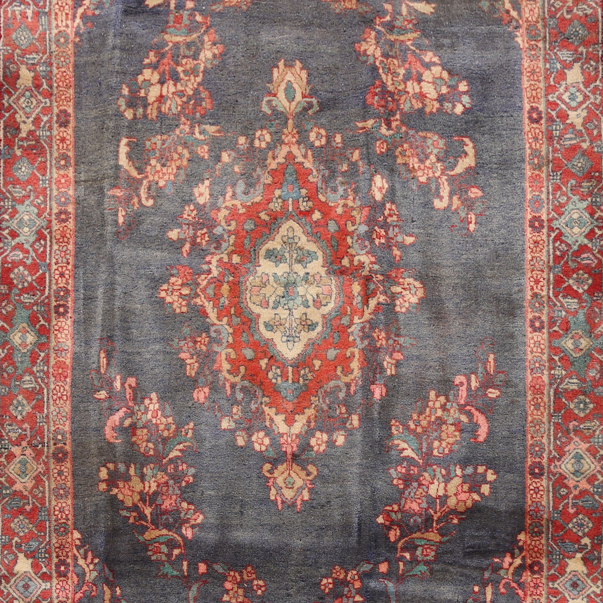 Floral Bidjar Persian Area Rug 4x7