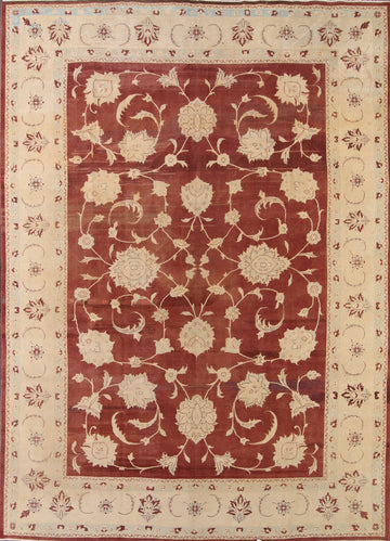 10x14 Oushak Agra Pakistan Oriental Area Rug