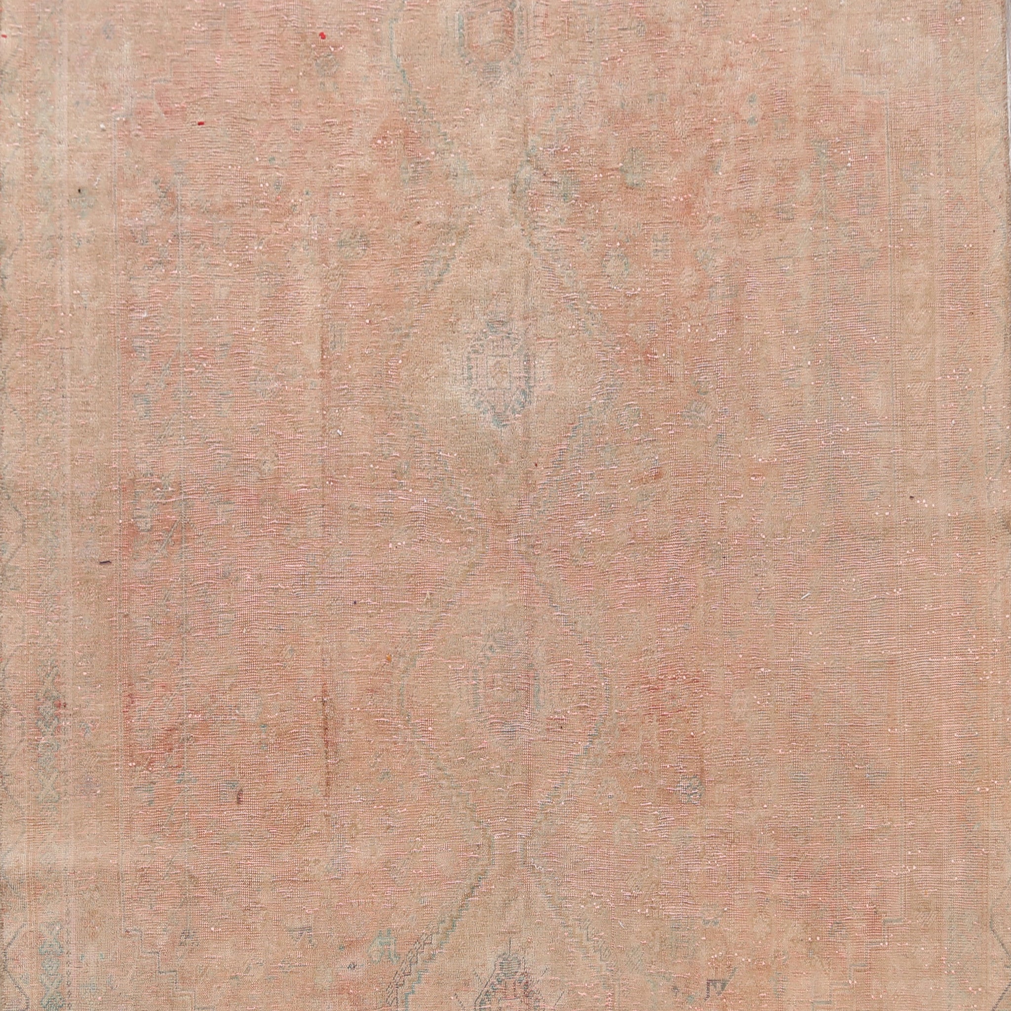 Antique Muted Qashqai Persian Area Rug 6x9