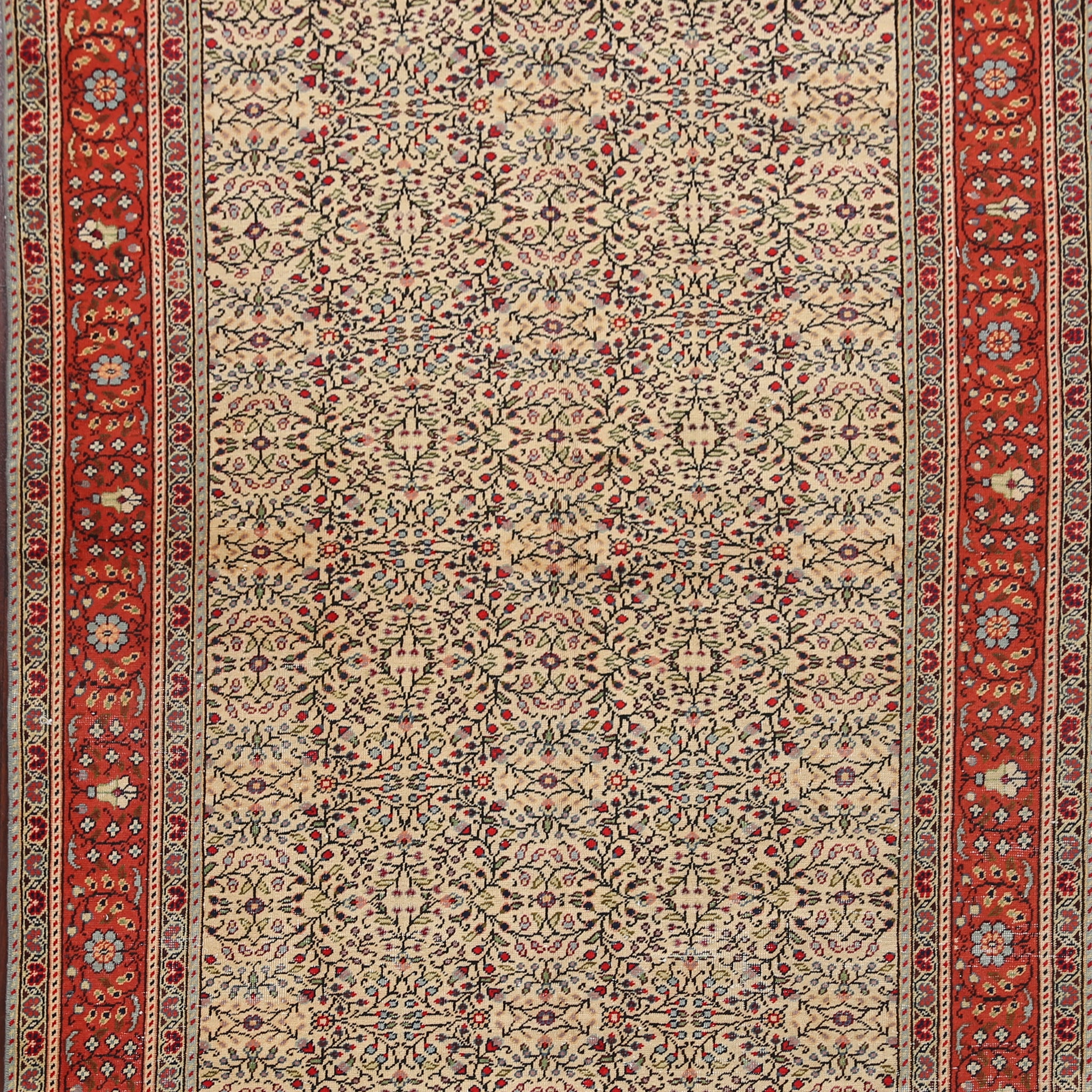 100% Vegetable Dye Anatolian Turkish Area Rug 5x7