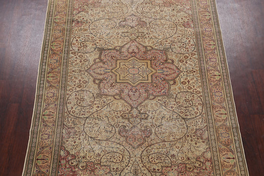 Antique Vegetable Dye Anatolian Turkish Area Rug 6x10