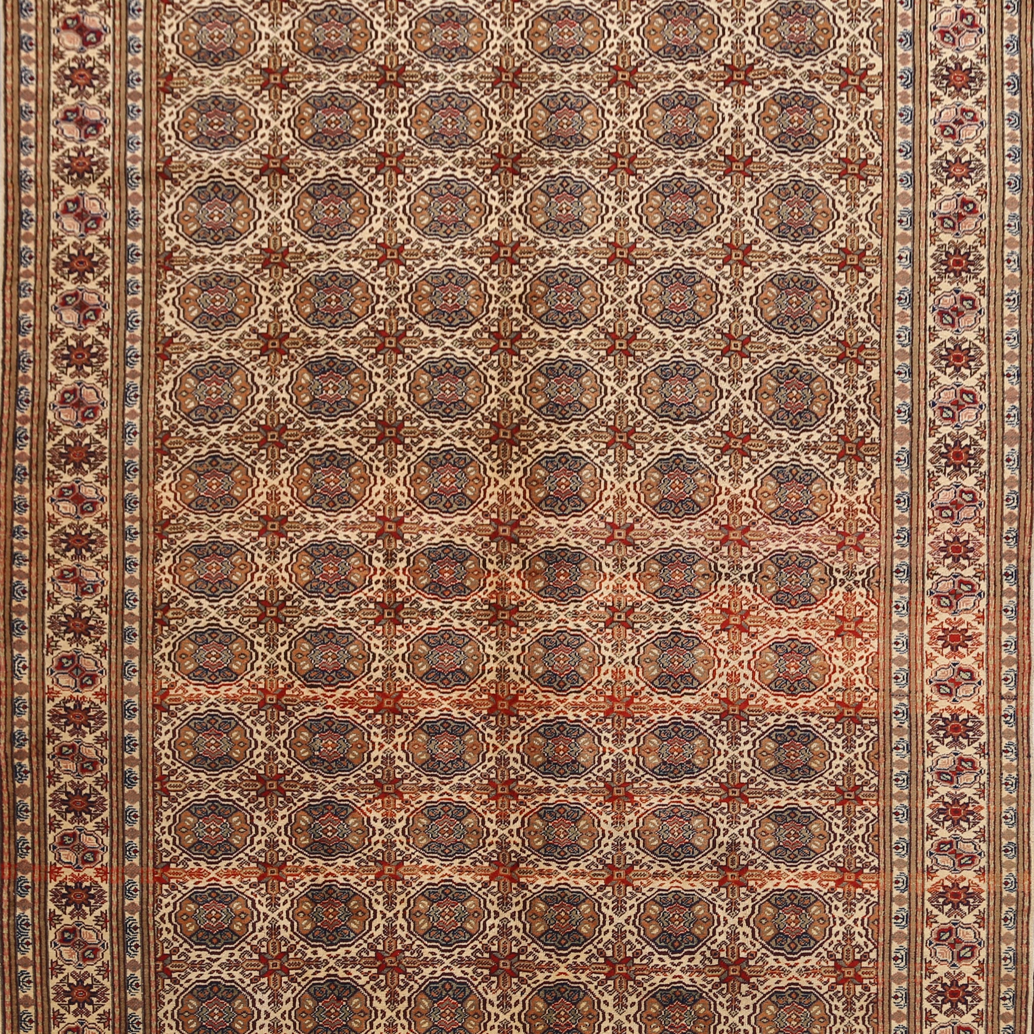 100% Vegetable Dye Anatolian Turkish Area Rug 7x9