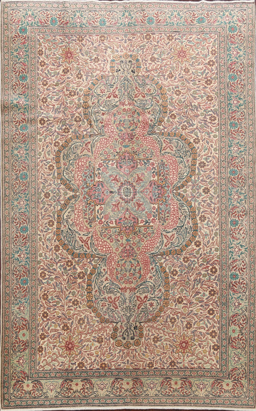 100% Vegetable Dye Anatolian Turkish Area Rug 6x10