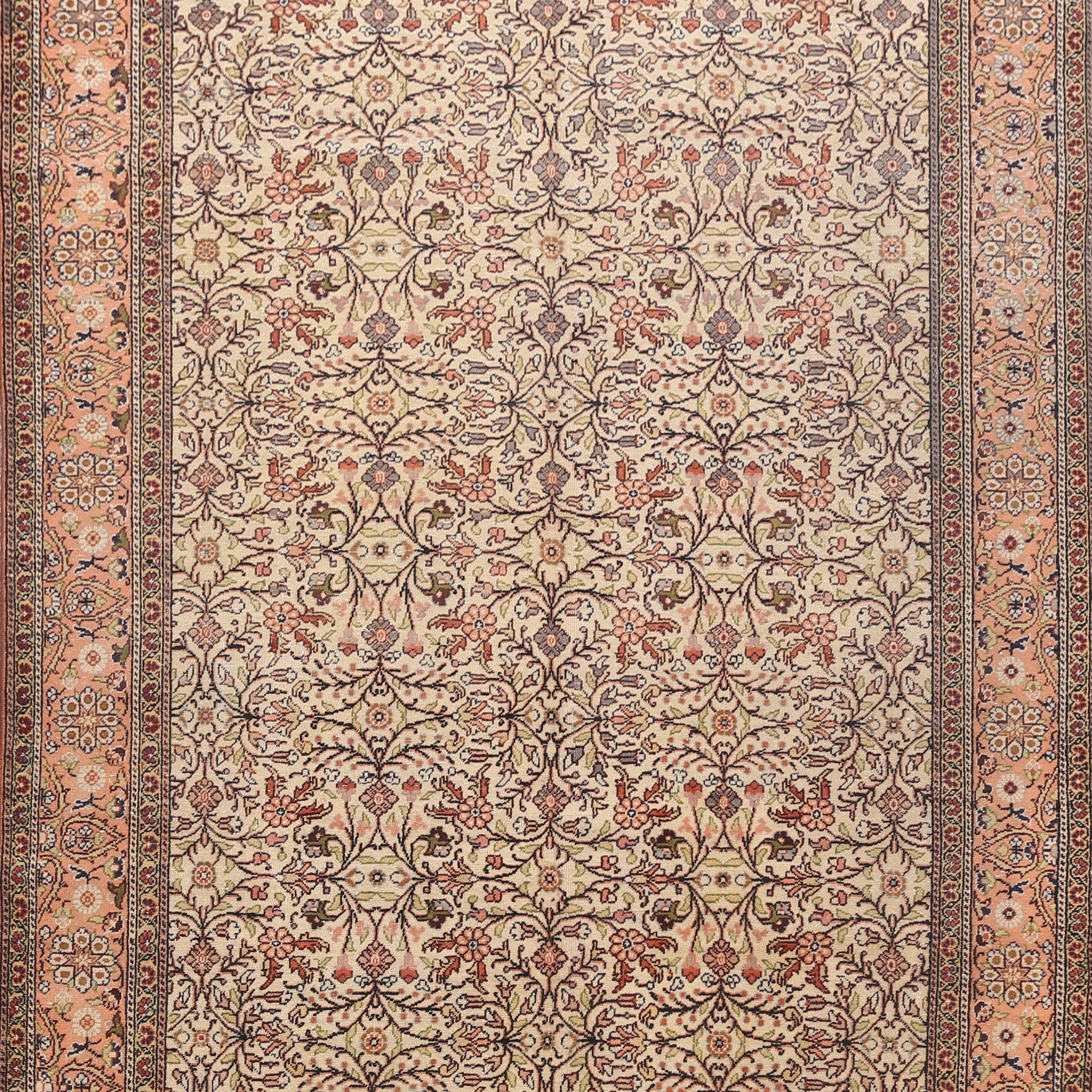 100% Vegetable Dye Anatolian Turkish Area Rug 6x10