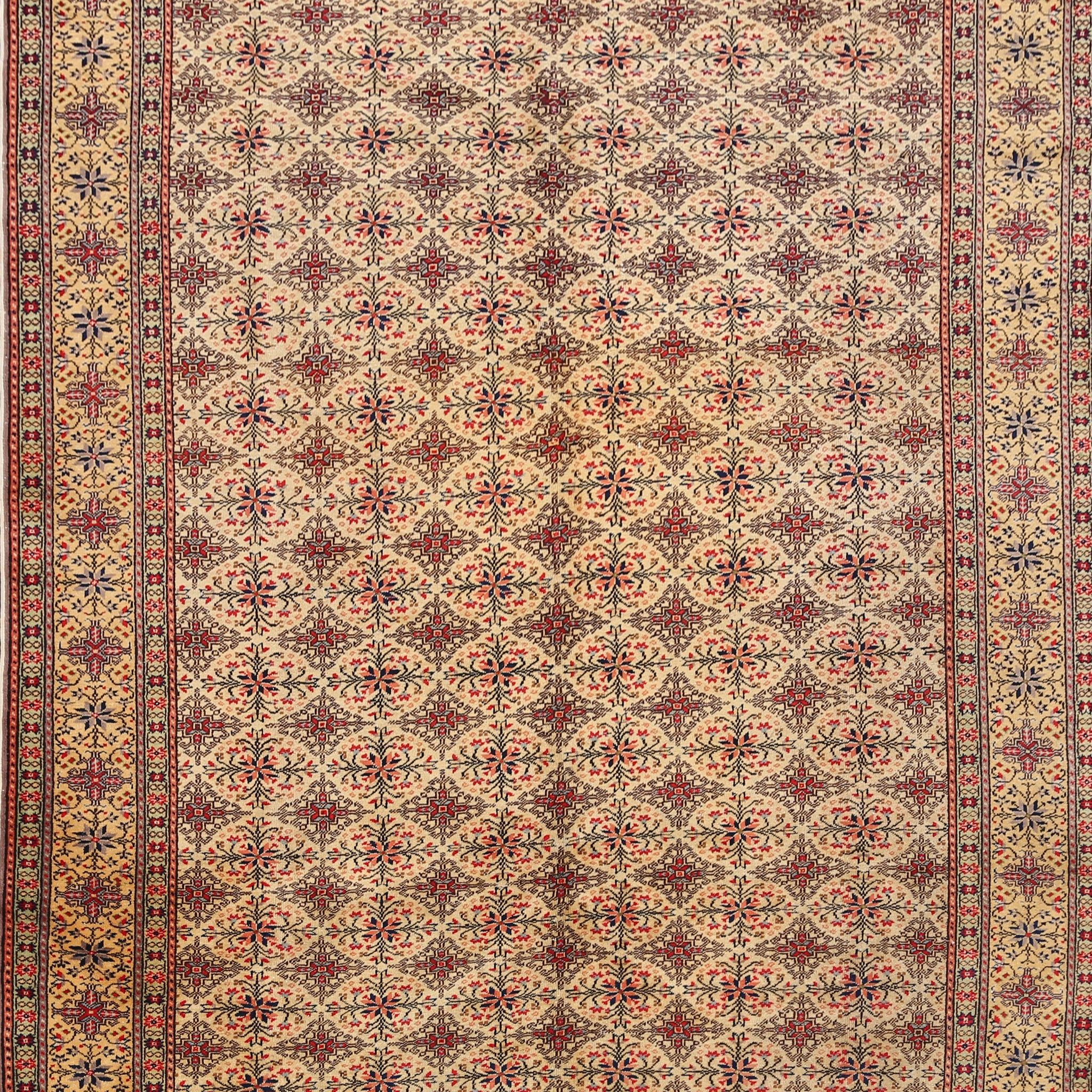 100% Vegetable Dye Anatolian Turkish Area Rug 6x9