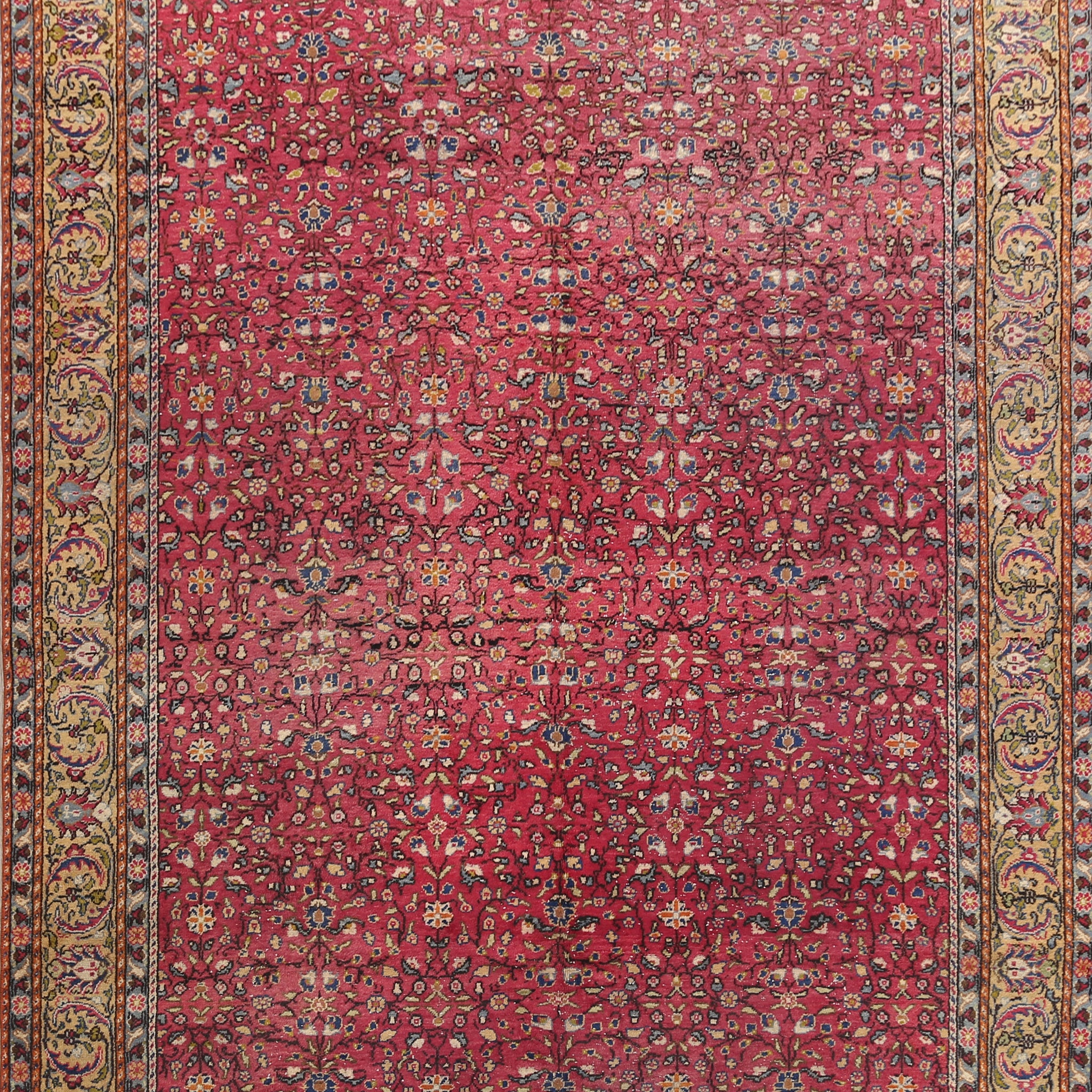 100% Vegetable Dye Anatolian Turkish Area Rug 6x10