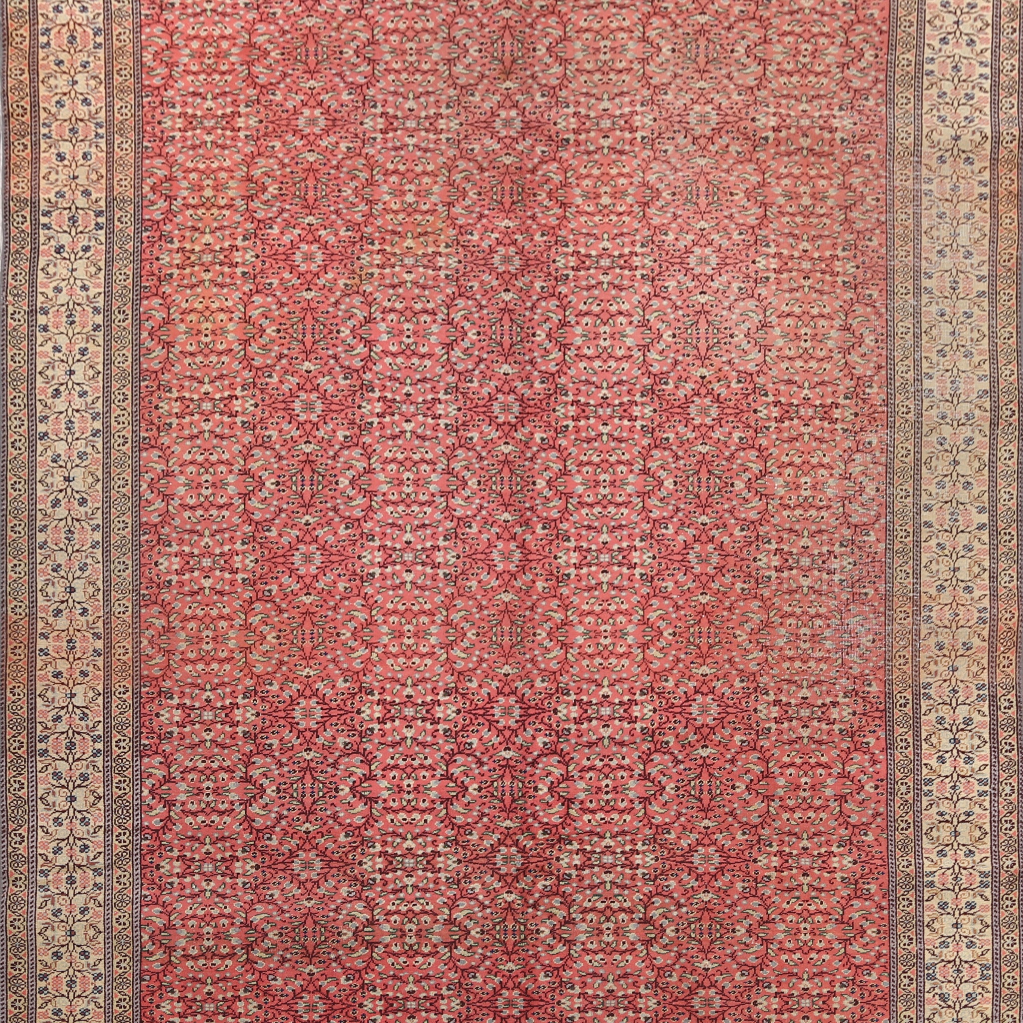 100% Vegetable Dye Anatolian Turkish Area Rug 6x10