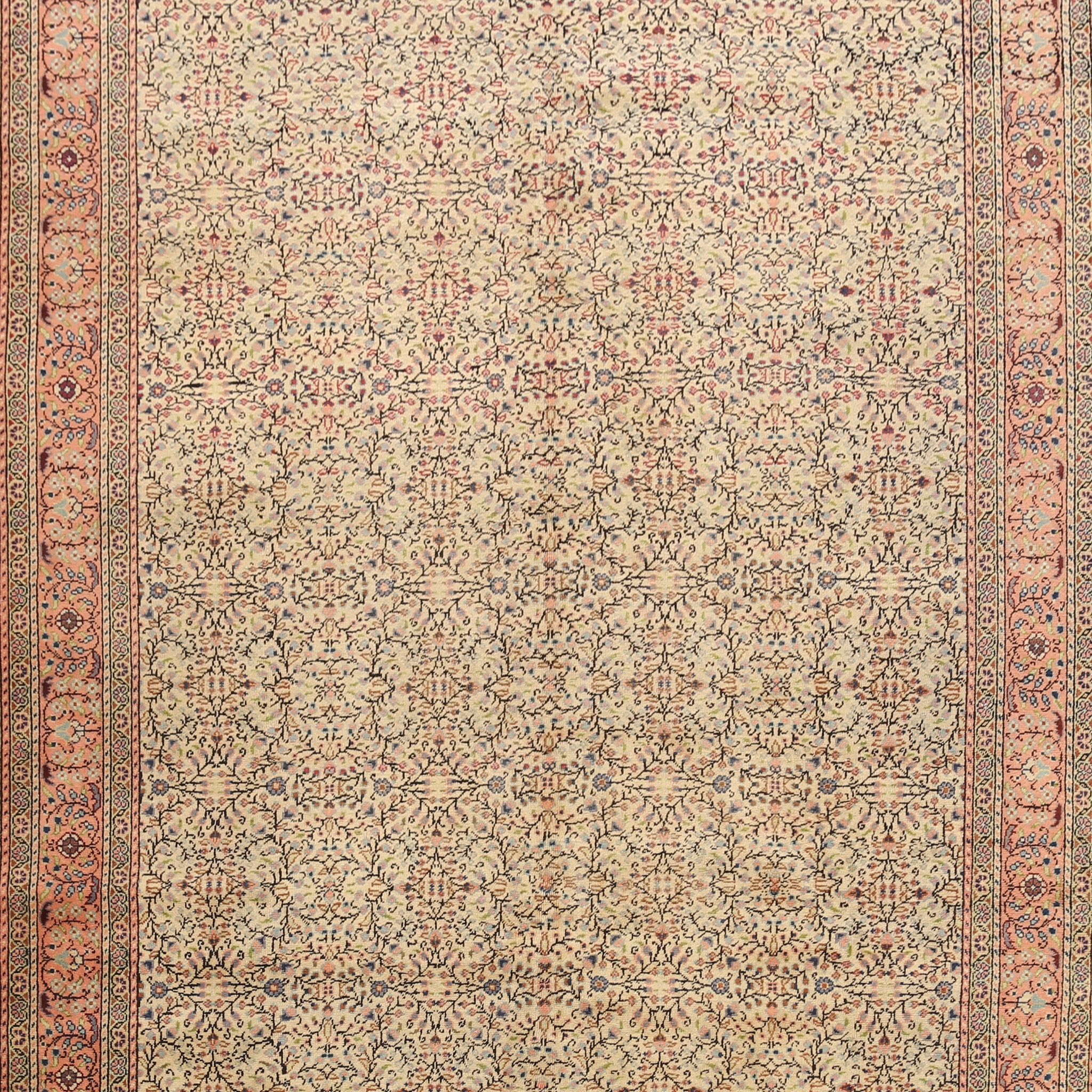 100% Vegetable Dye Anatolian Turkish Area Rug 7x10