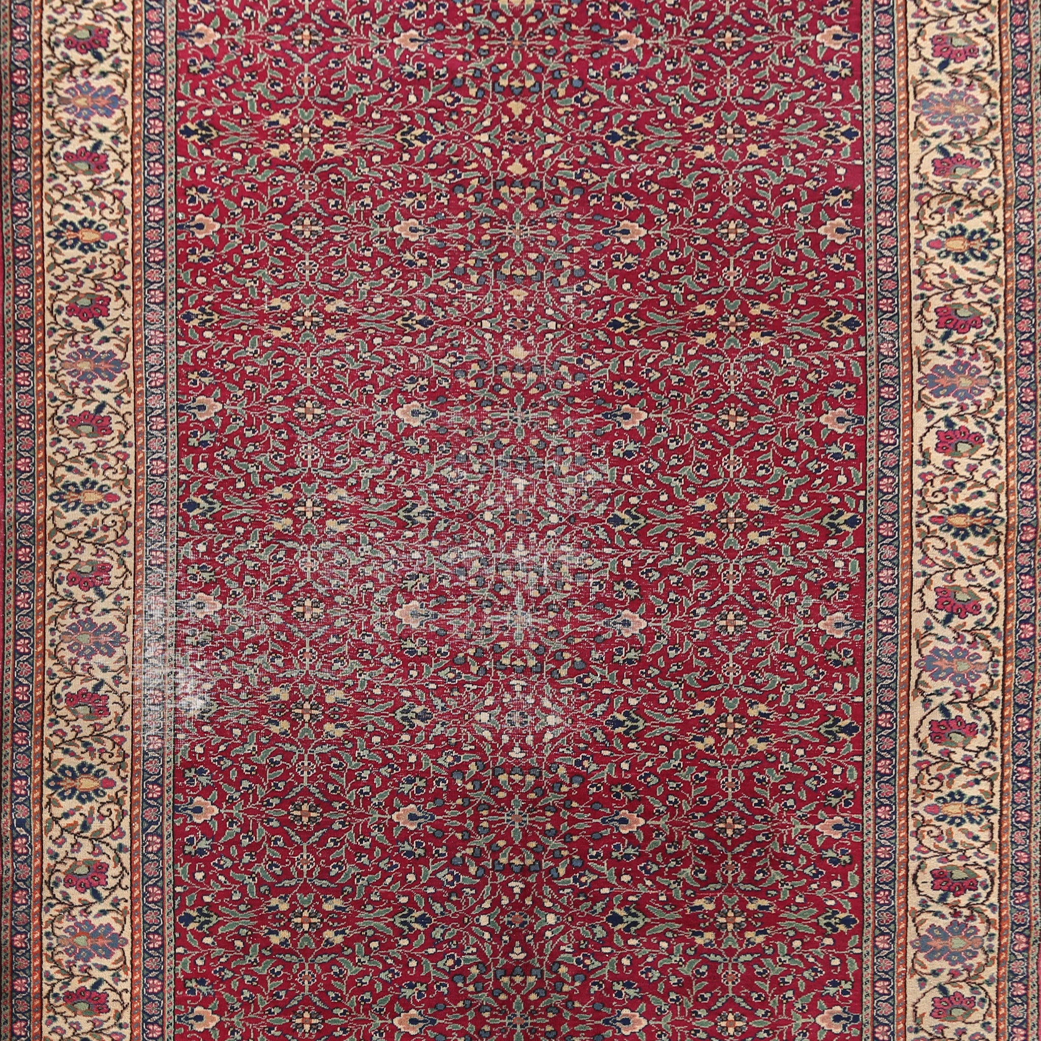 100% Vegetable Dye Anatolian Turkish Area Rug 6x9