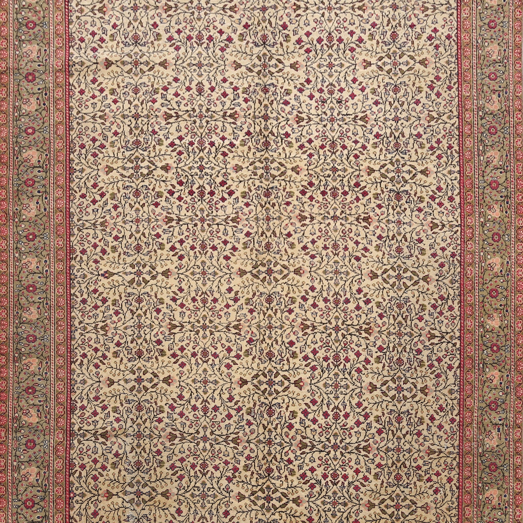 100% Vegetable Dye Anatolian Turkish Area Rug 6x10