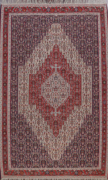 Vegetable Dye Senneh Persian Area Rug 7x10