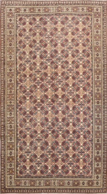 All-Over Anatolian Turkish Area Rug 6x10