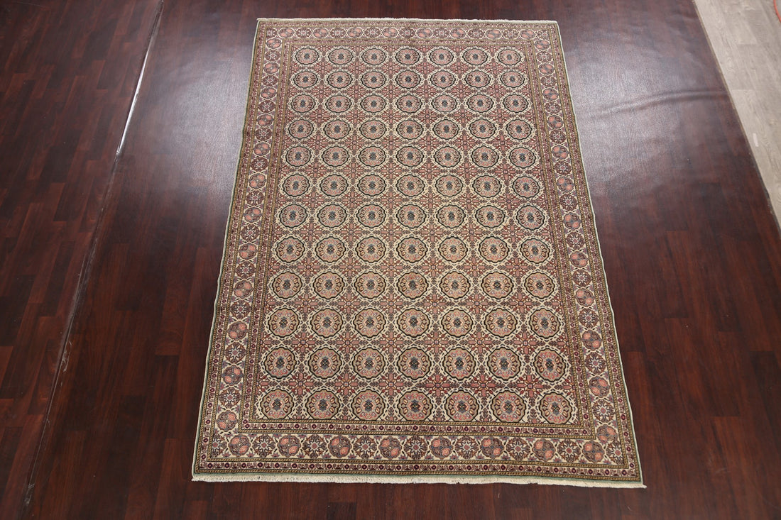 Geometric Anatolian Turkish Area Rug 7x10