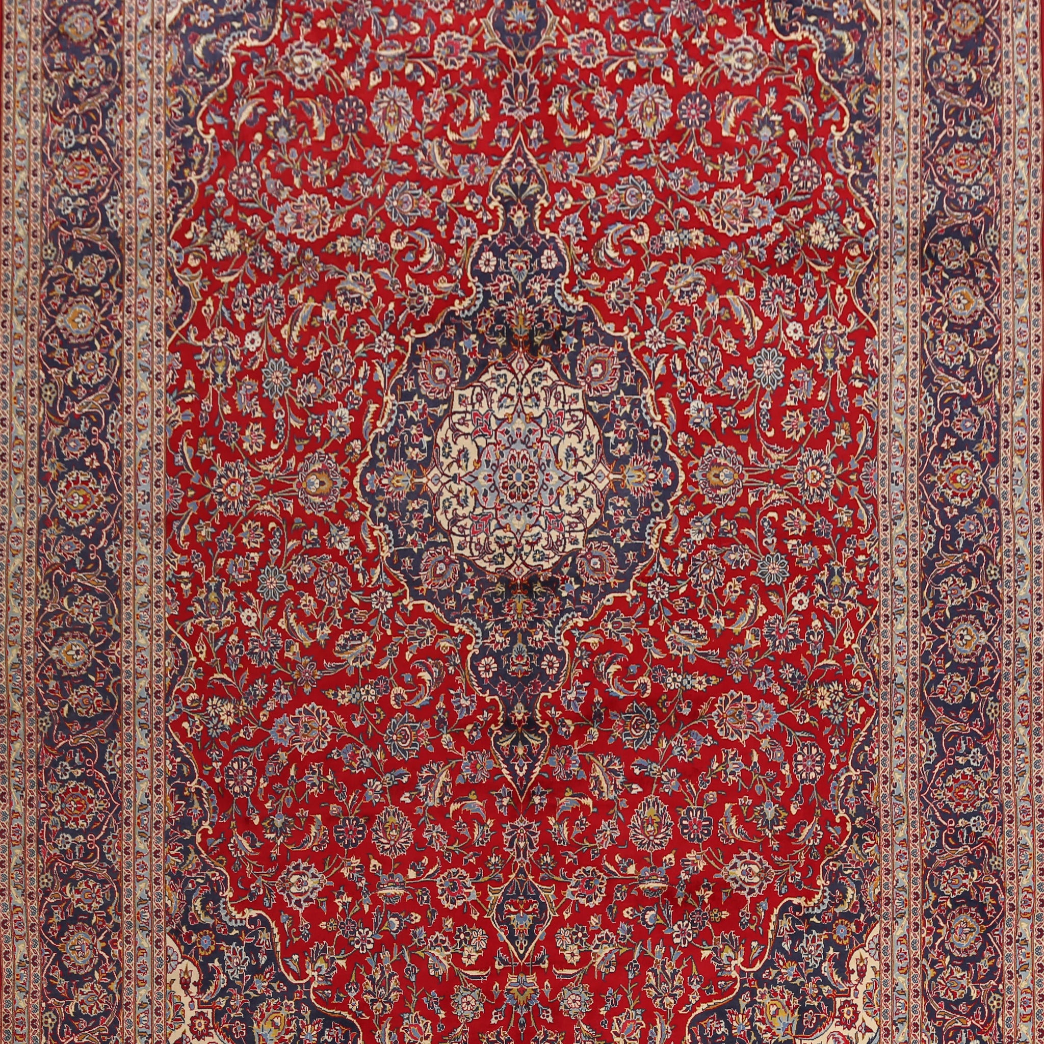 Traditional Kashan Persian Area Rug 10x15
