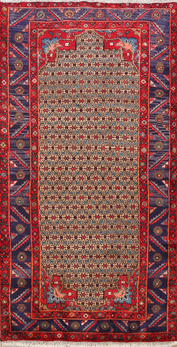 Geometric Koliaei Persian Area Rug 4x7