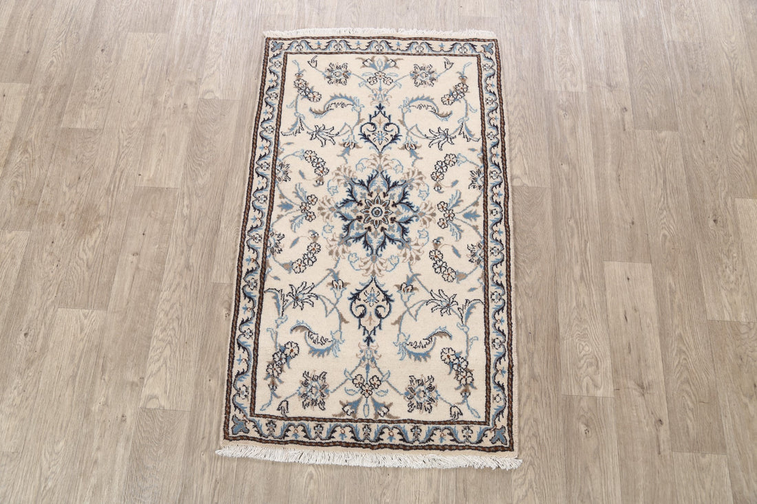 Ivory Nain Persian Foyer Rug 3x5