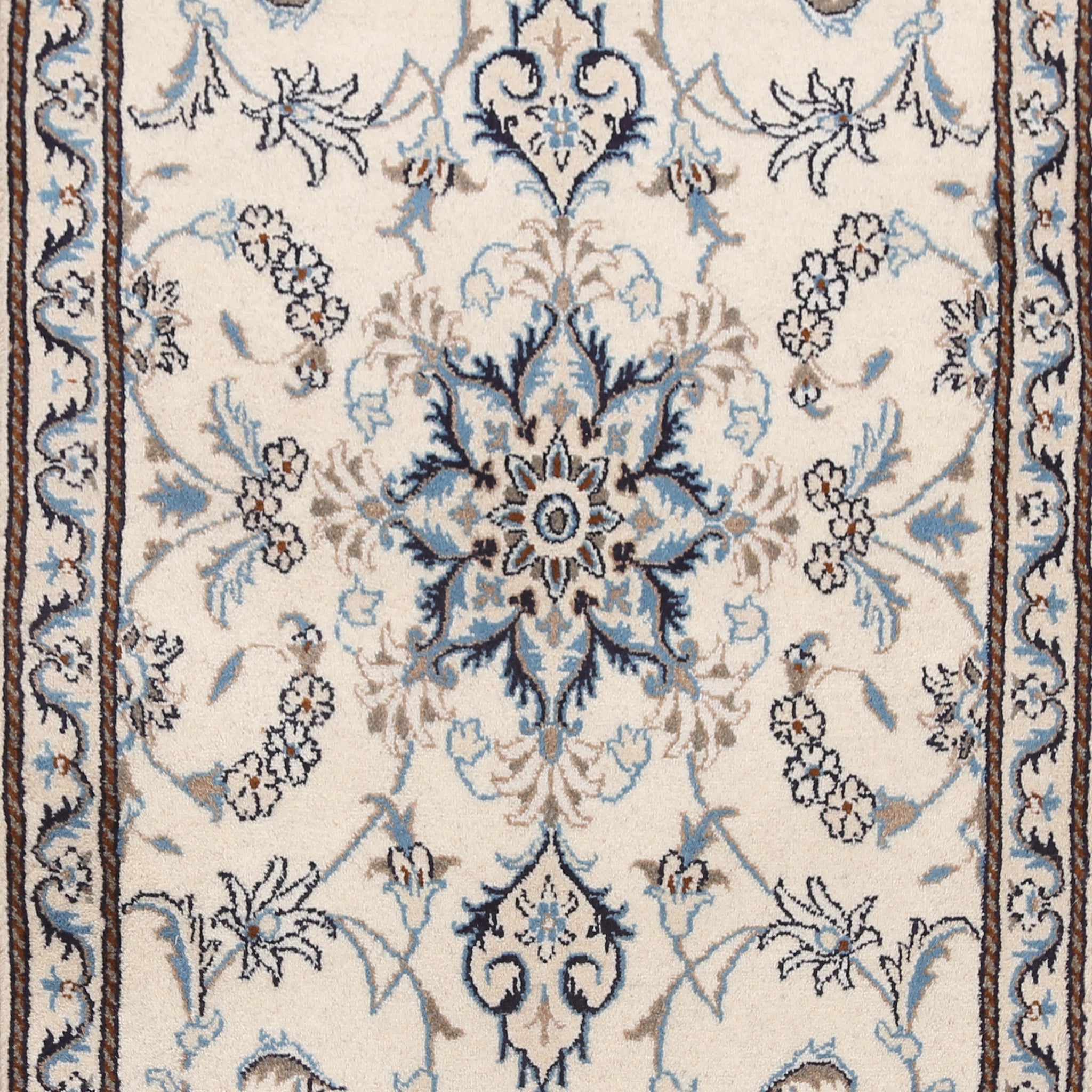 Ivory Nain Persian Foyer Rug 3x5