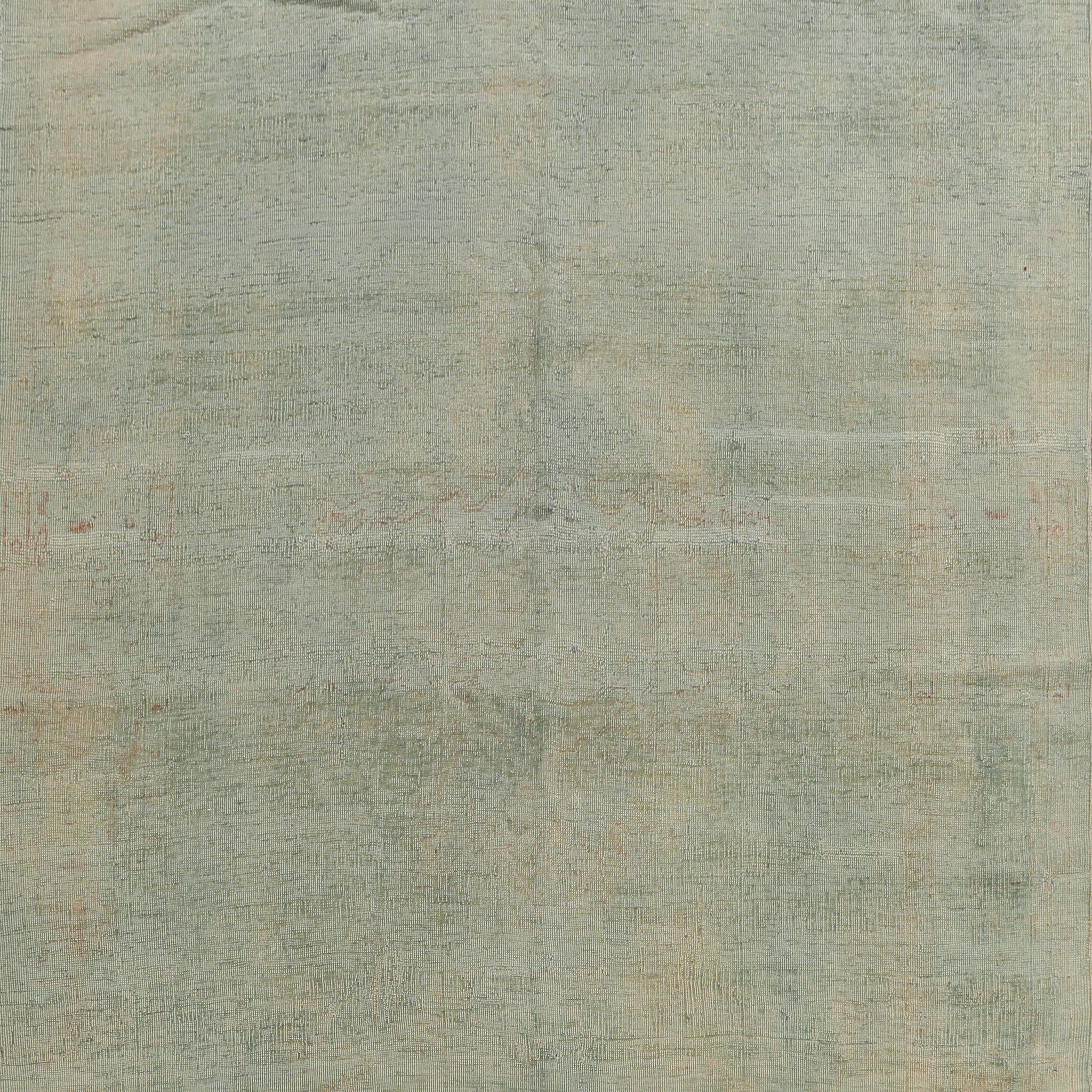 Muted Distressed Oushak Egyptian Area Rug 7x11