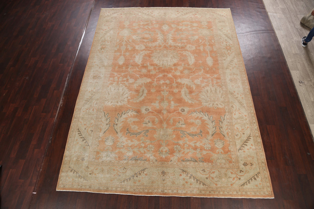 100% Vegetable Dye Oushak Egyptian Area Rug 9x12
