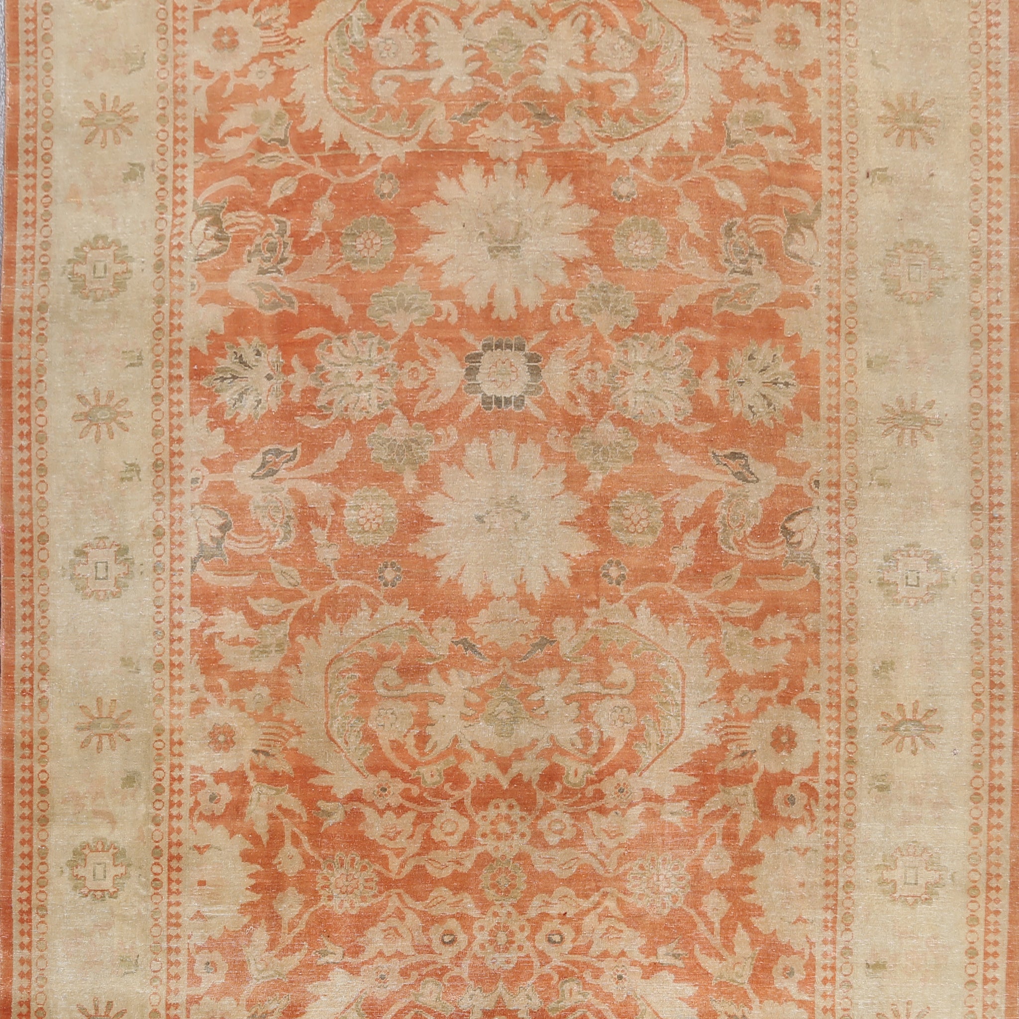 100% Vegetable Dye Oushak Egyptian Area Rug 9x12
