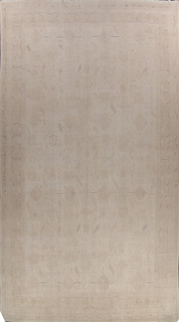 Antique Sultanabad Vegetable Dye Persian Area Rug 14x23