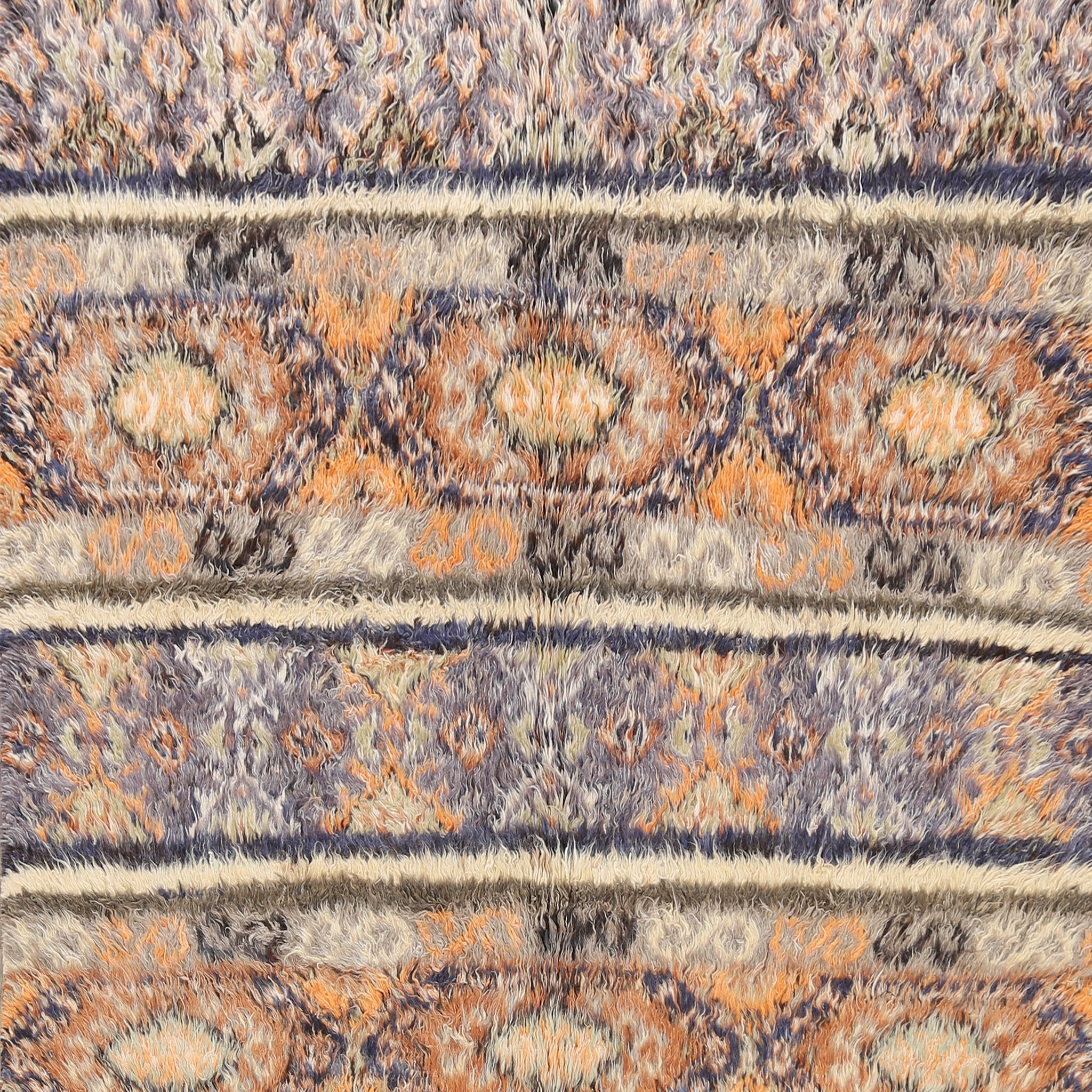 Tribal Moroccan Oriental Area Rug 6x8
