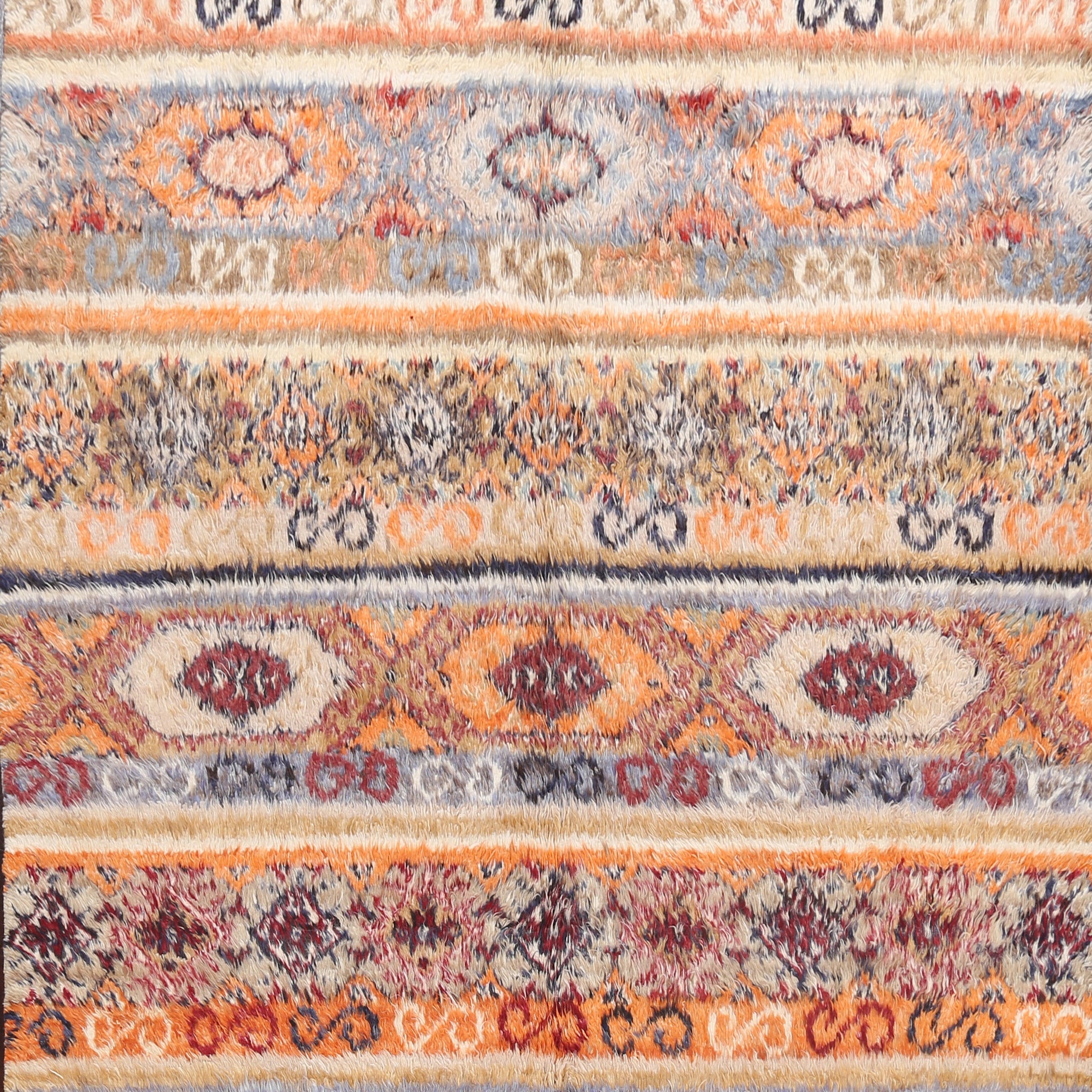 Tribal Moroccan Oriental Area Rug 7x10