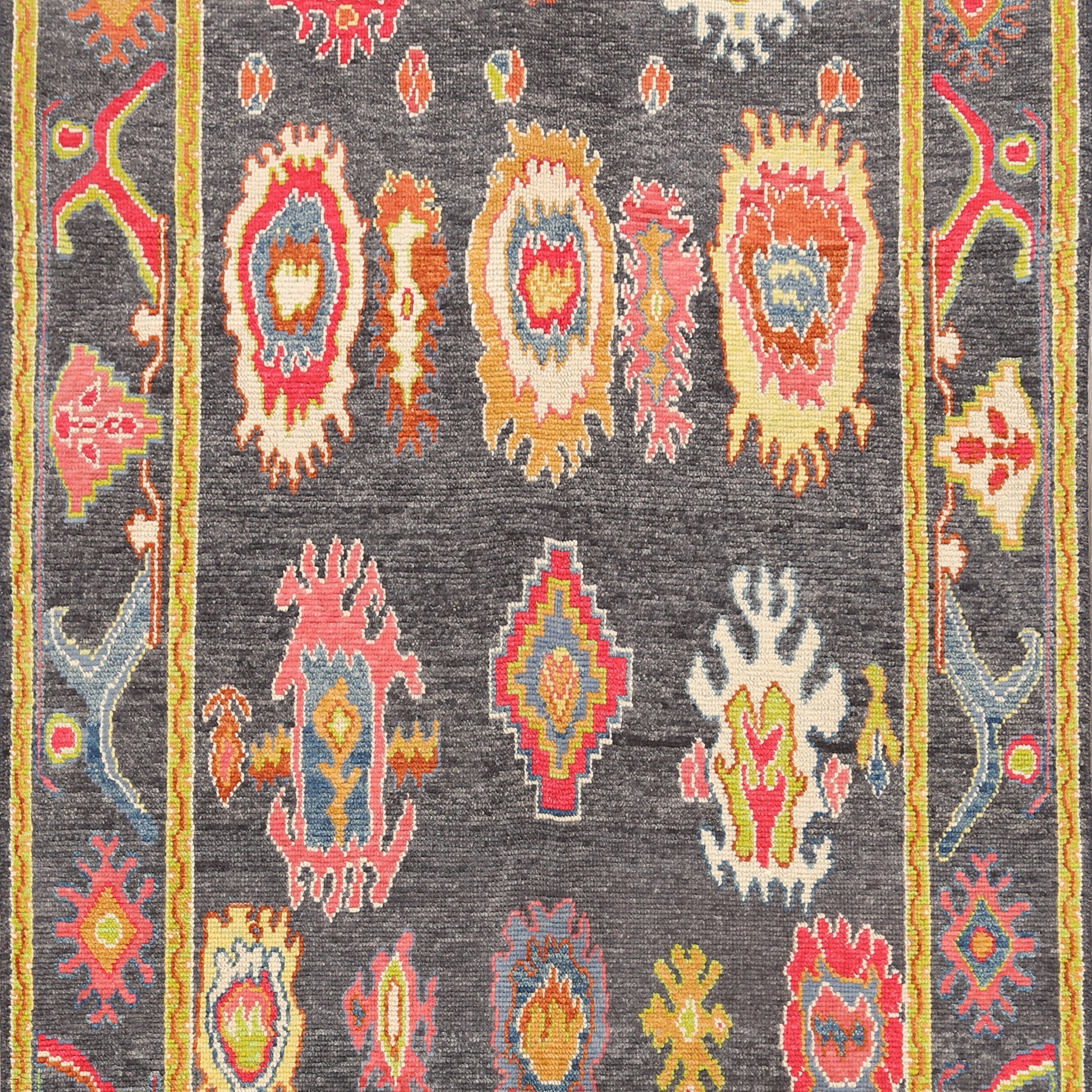 All-Over Oushak Oriental Area Rug 6x8
