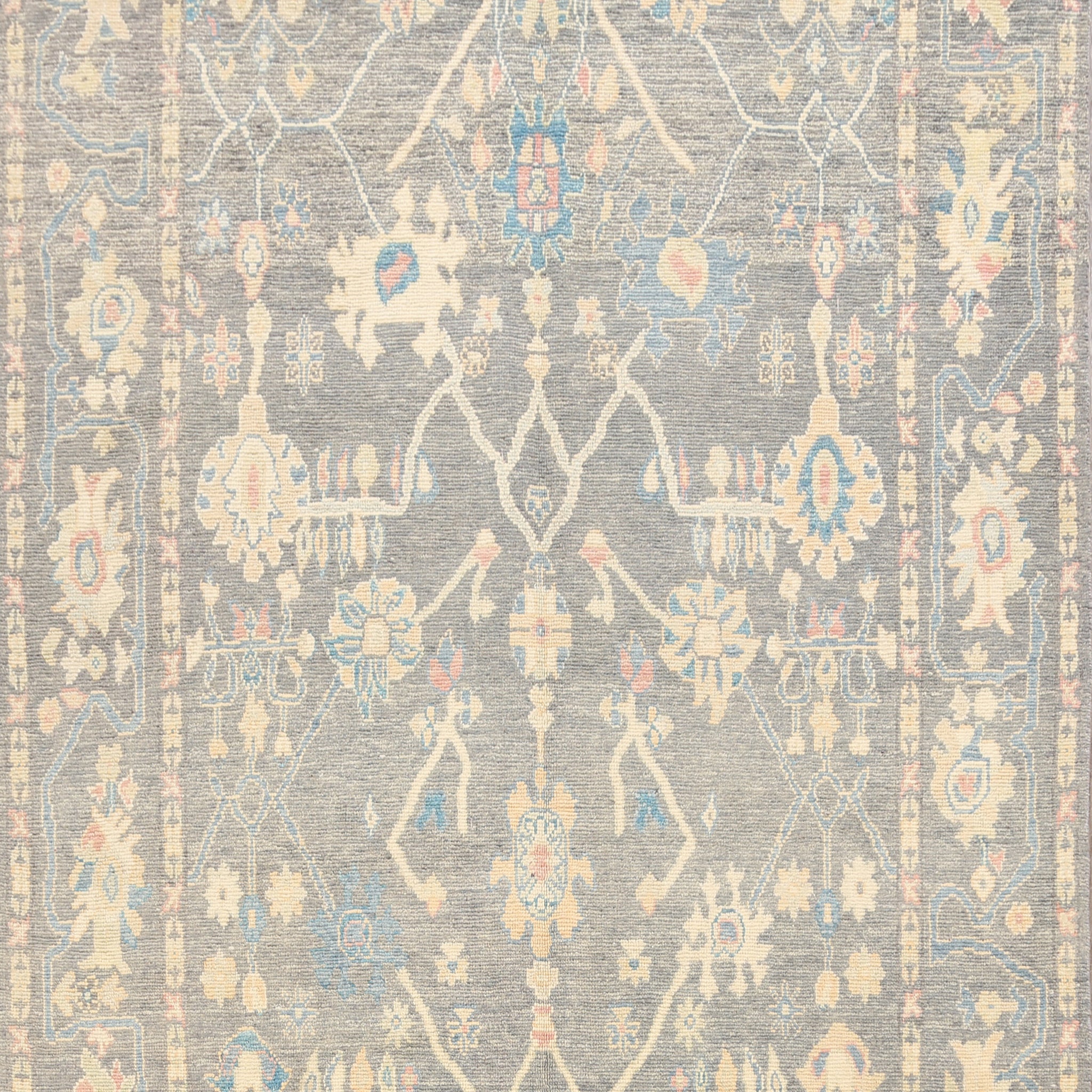 All-Over Oushak Oriental Area Rug 6x9