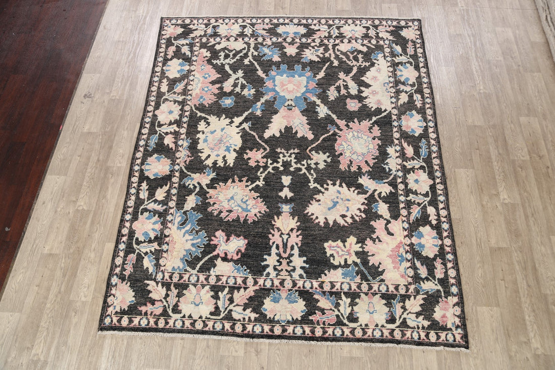 All-Over Oushak Oriental Area Rug 7x9