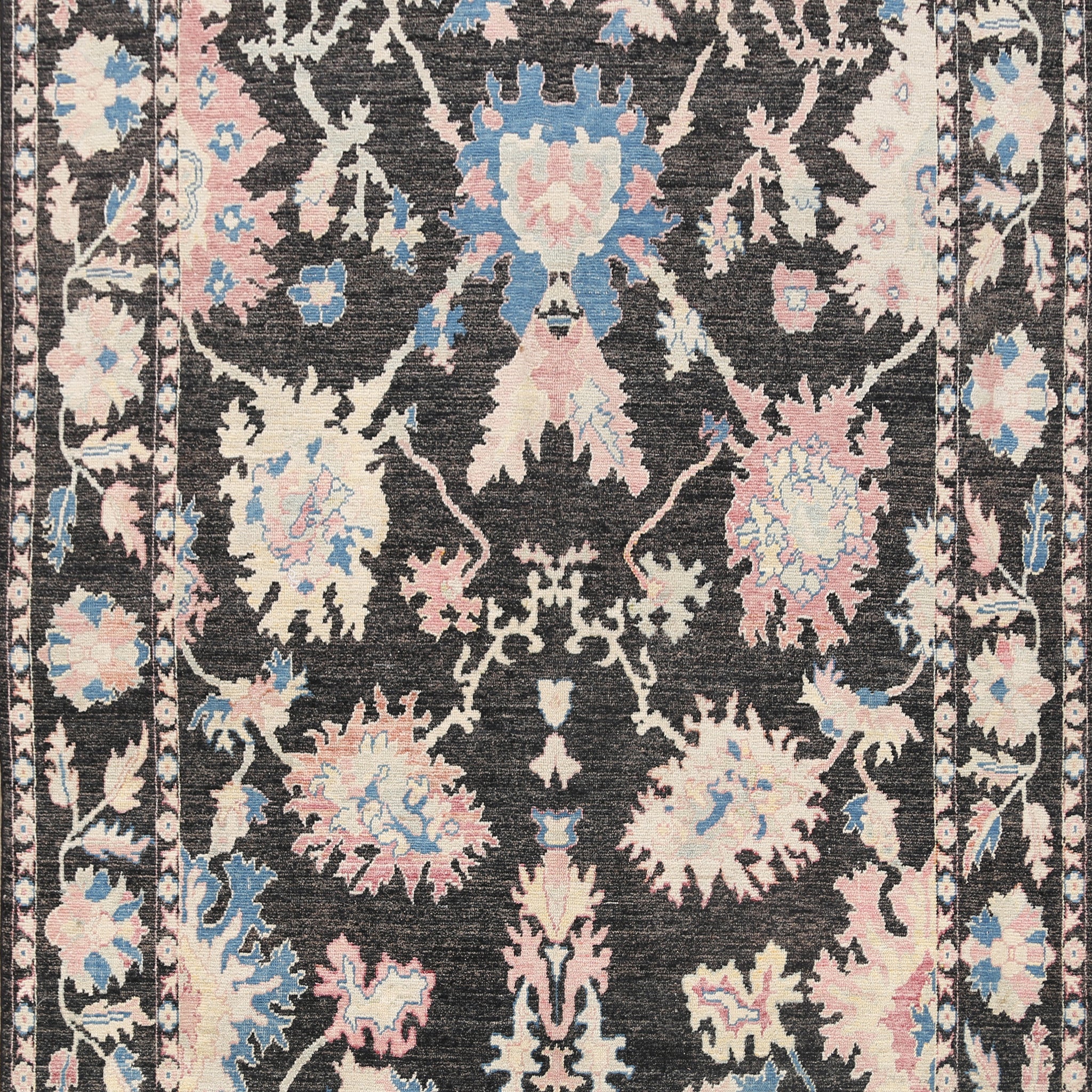 All-Over Oushak Oriental Area Rug 7x9