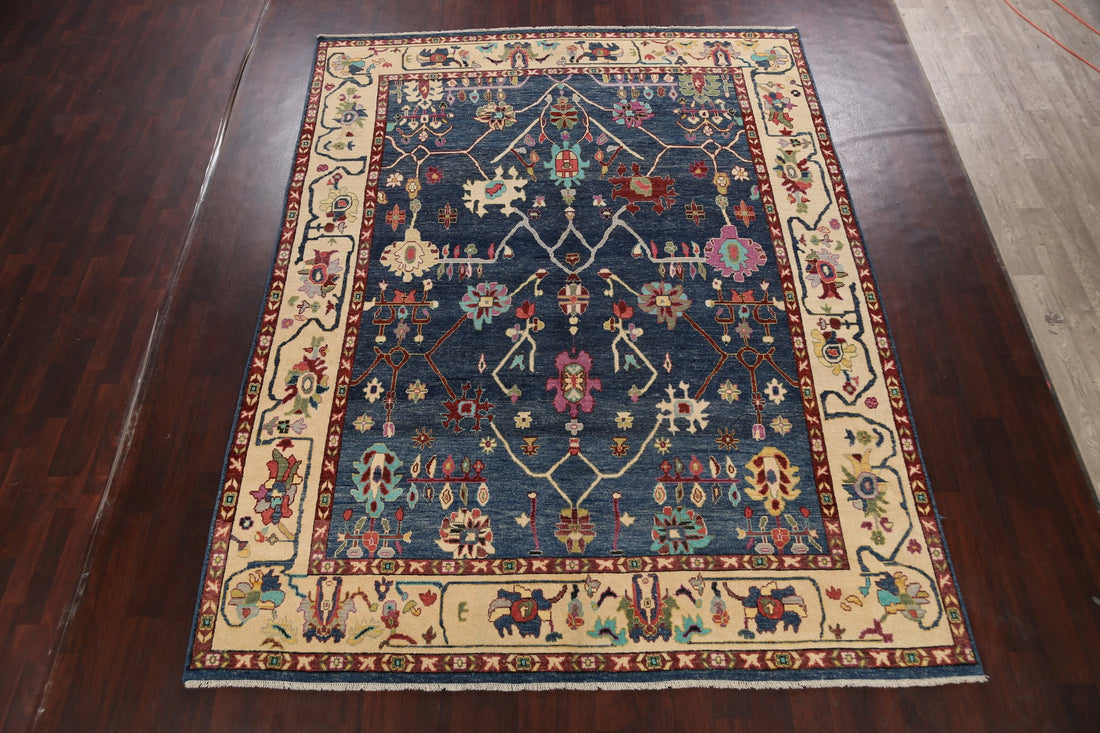 Authentic Oushak Turkish Oriental Area Rug 9x11