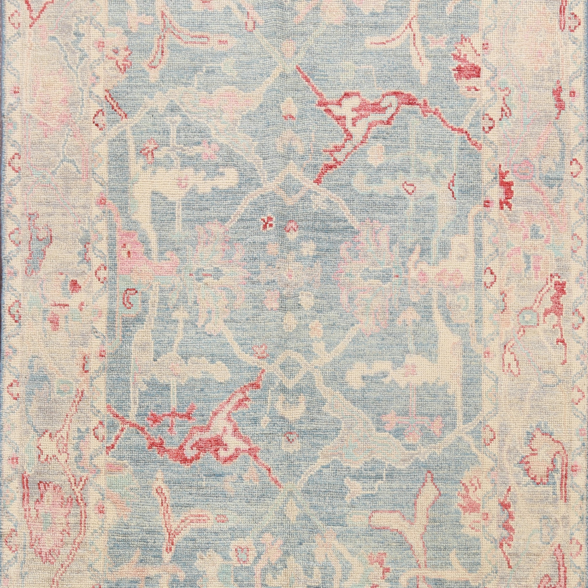 All-Over Oushak Oriental Area Rug 5x7