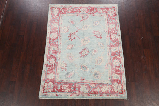 Floral Authentic Oushak Turkish Oriental Area Rug 5x7