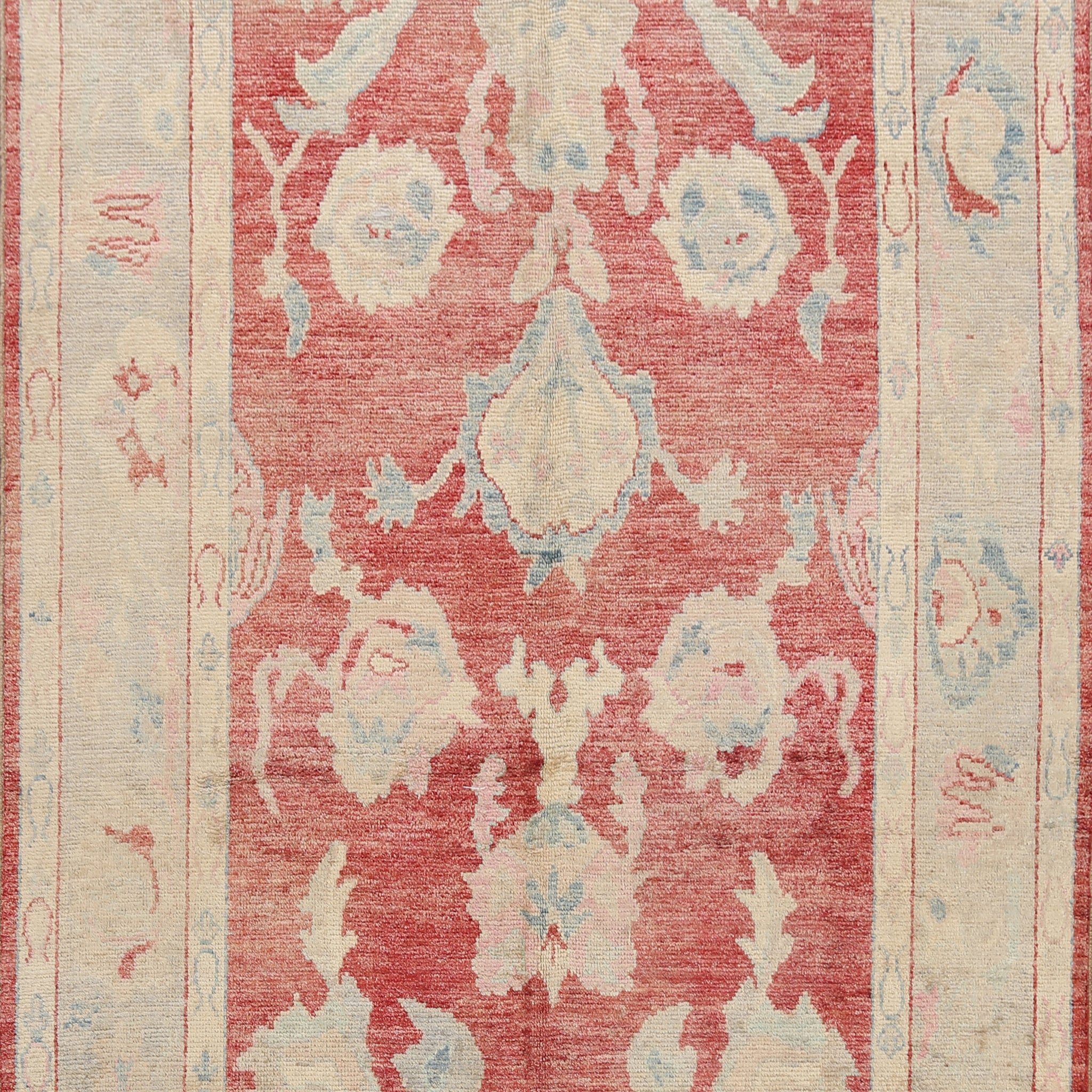 Geometric Authentic Oushak Turkish Oriental Area Rug 6x9