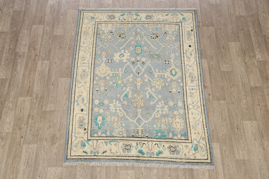 All-Over Oushak Oriental Area Rug 5x6