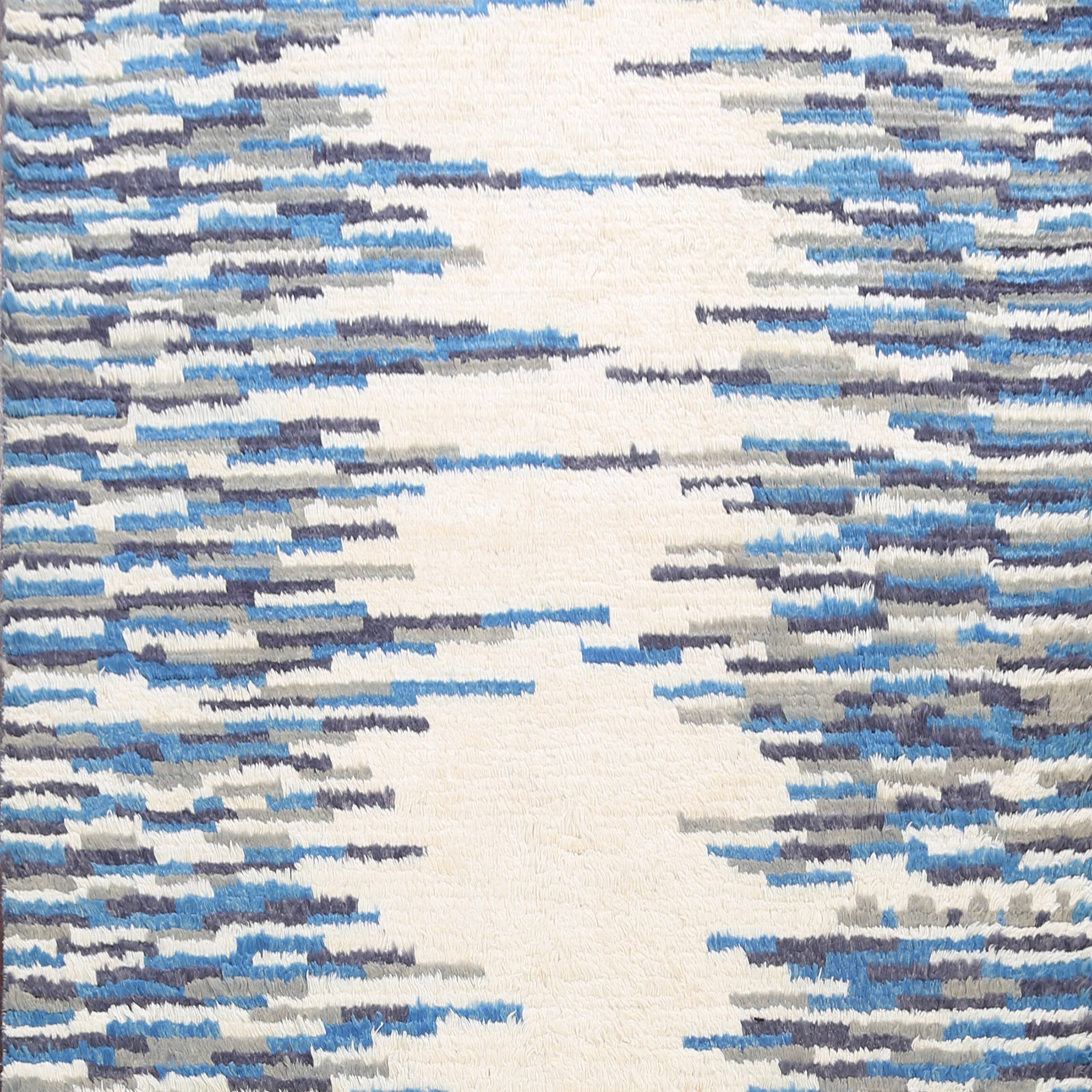 Abstract Moroccan Oriental Area Rug 6x9