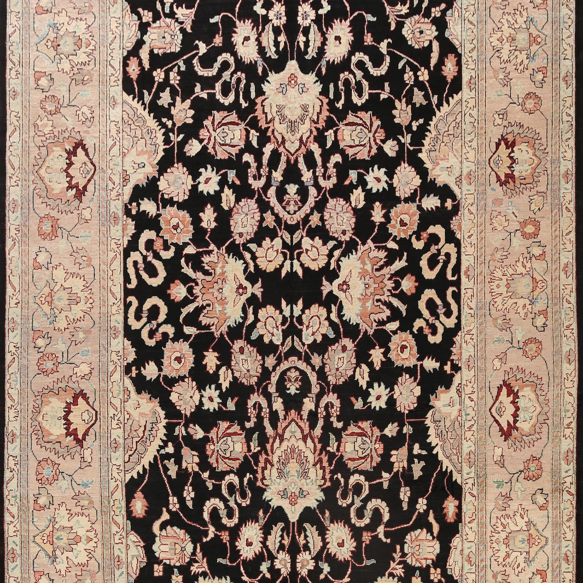 Floral Agra Oriental Area Rug 9x12
