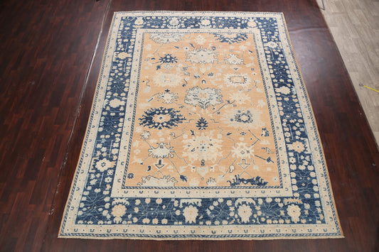 Floral Authentic Oushak Turkish Oriental Area Rug 9x12