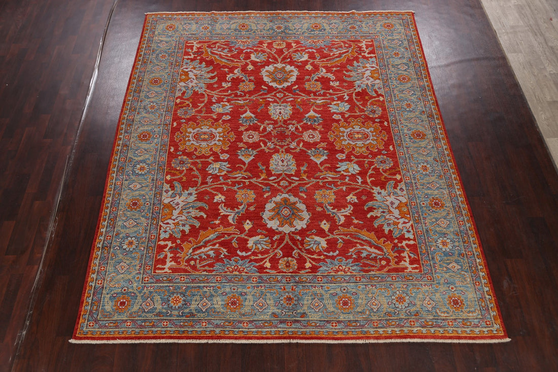 Floral Authentic Oushak Turkish Oriental Area Rug 8x10