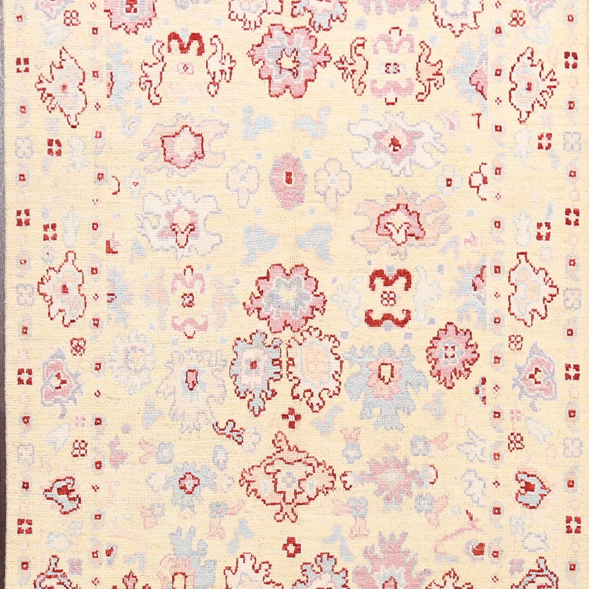 Geometric Authentic Oushak Turkish Oriental Area Rug 5x8