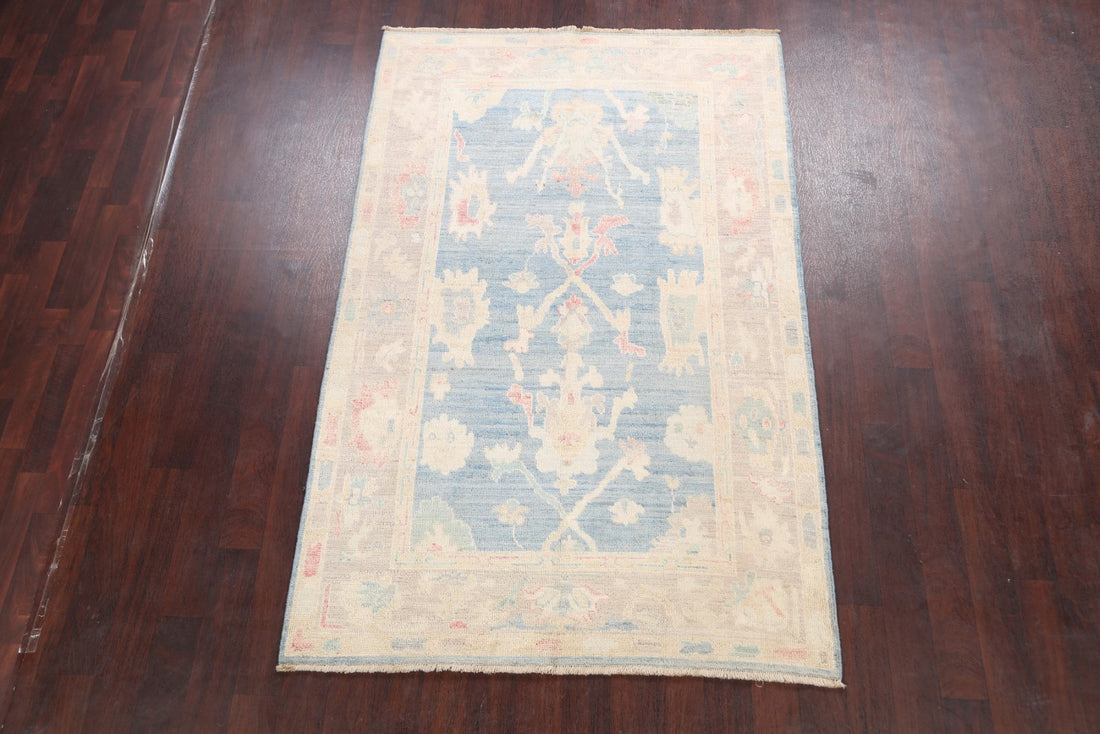 Floral Authentic Oushak Turkish Oriental Area Rug 5x8