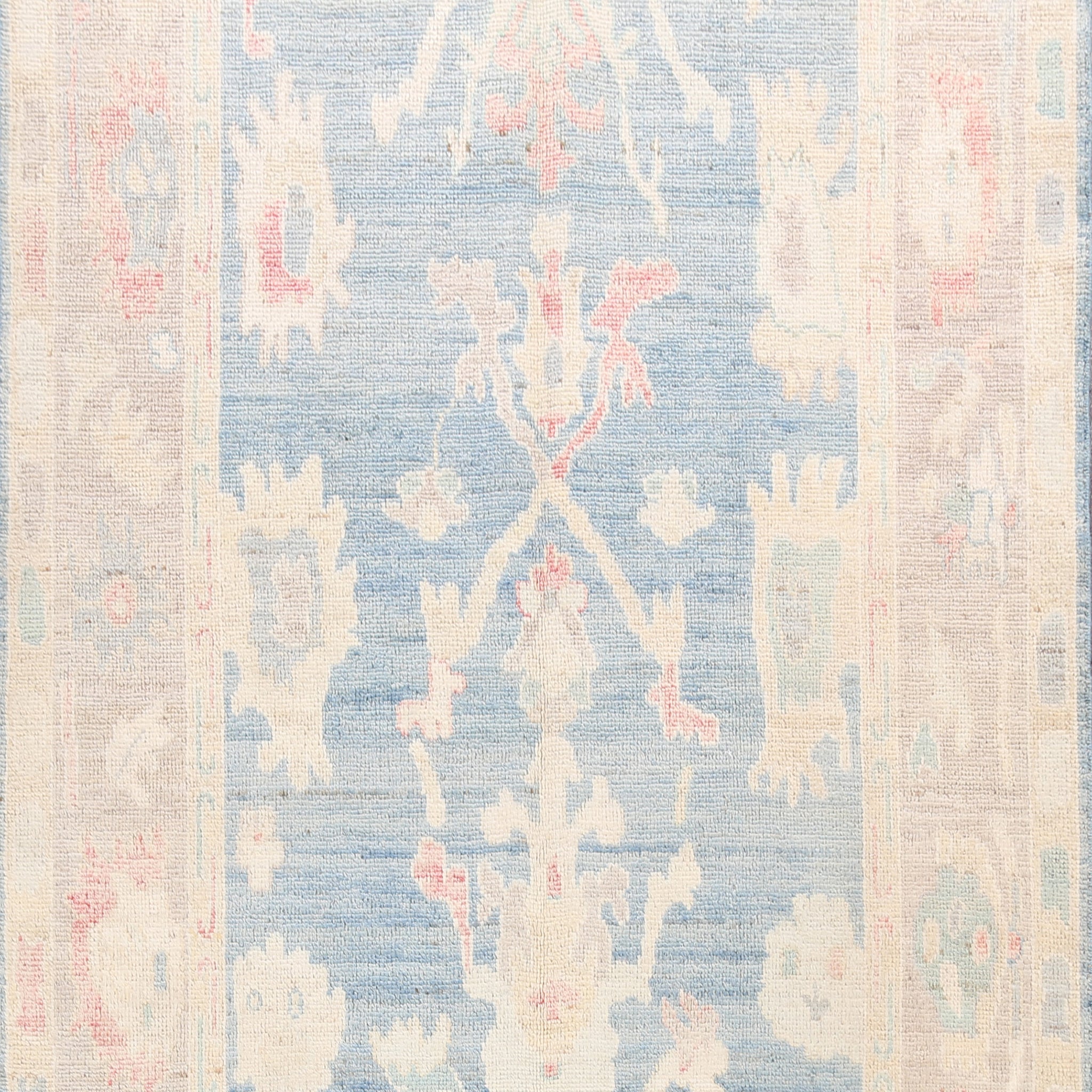 Floral Authentic Oushak Turkish Oriental Area Rug 5x8