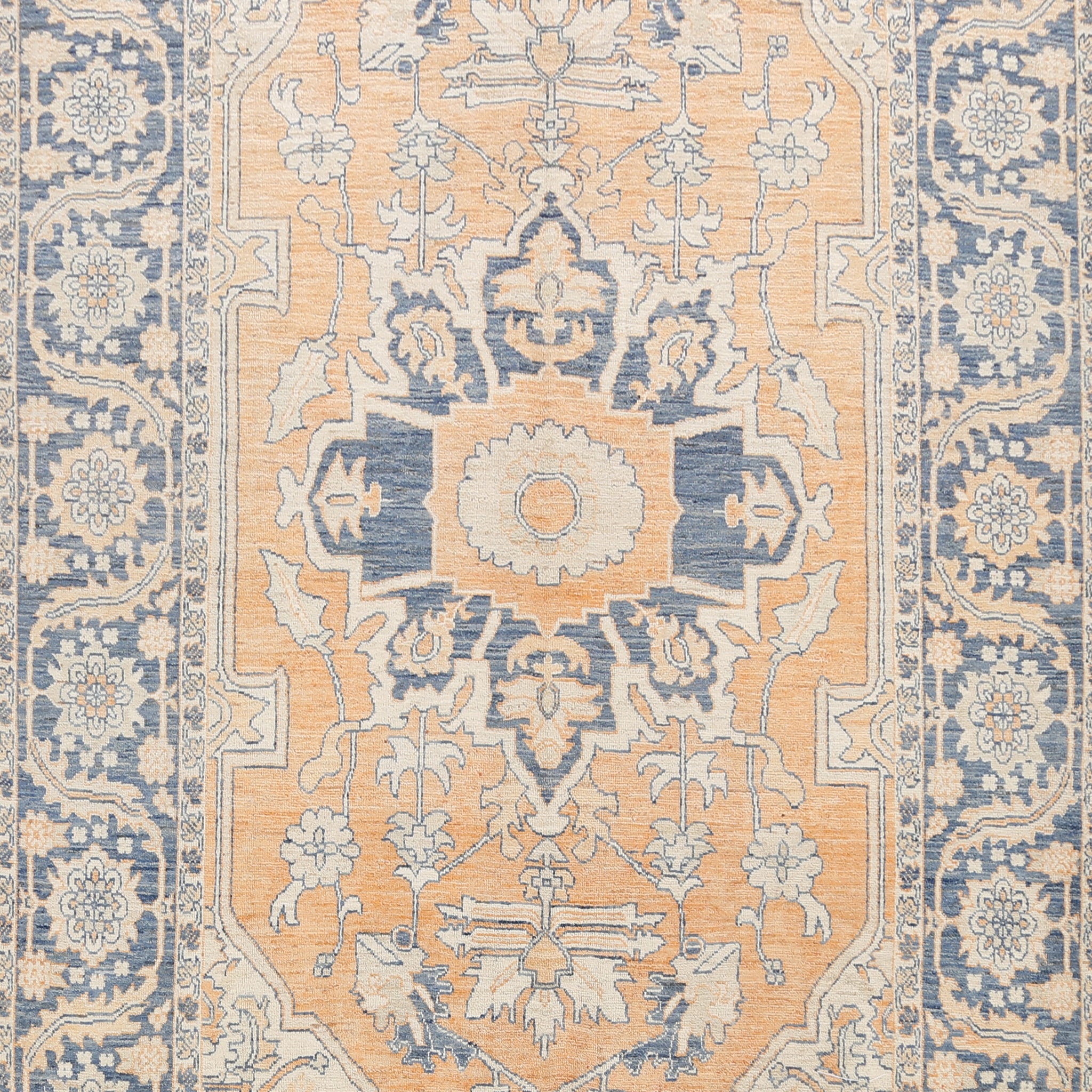 Floral Khotan Oriental Area Rug 7x11