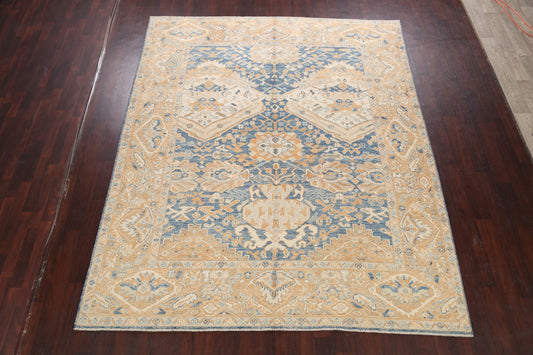 Geometric Khotan Oriental Area Rug 8x10