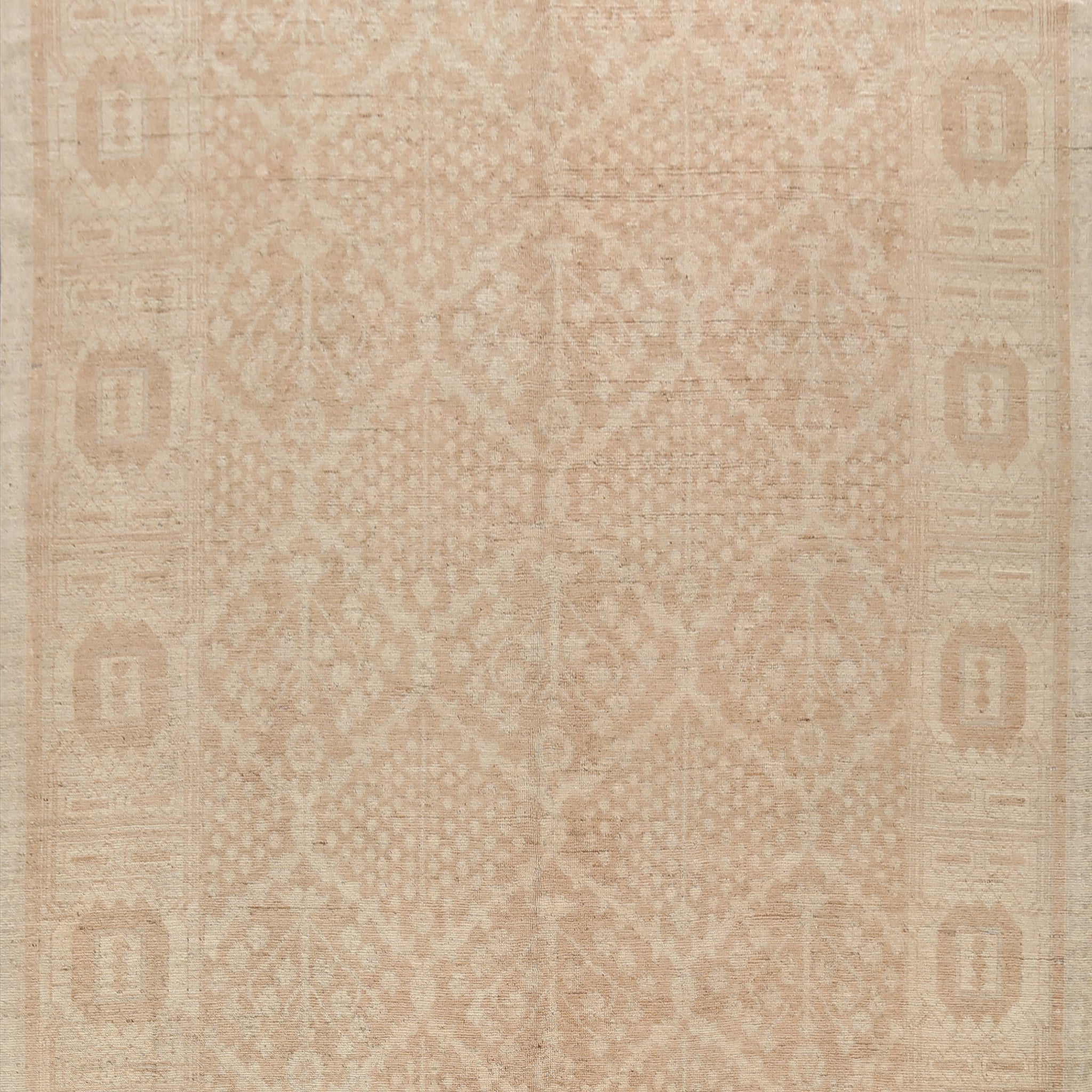 Geometric Khotan Oriental Area Rug 9x12