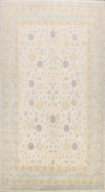 Geometric Khotan Oriental Area Rug 9x12