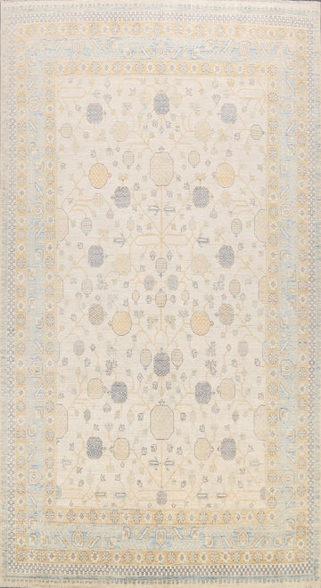 Geometric Khotan Oriental Area Rug 9x12