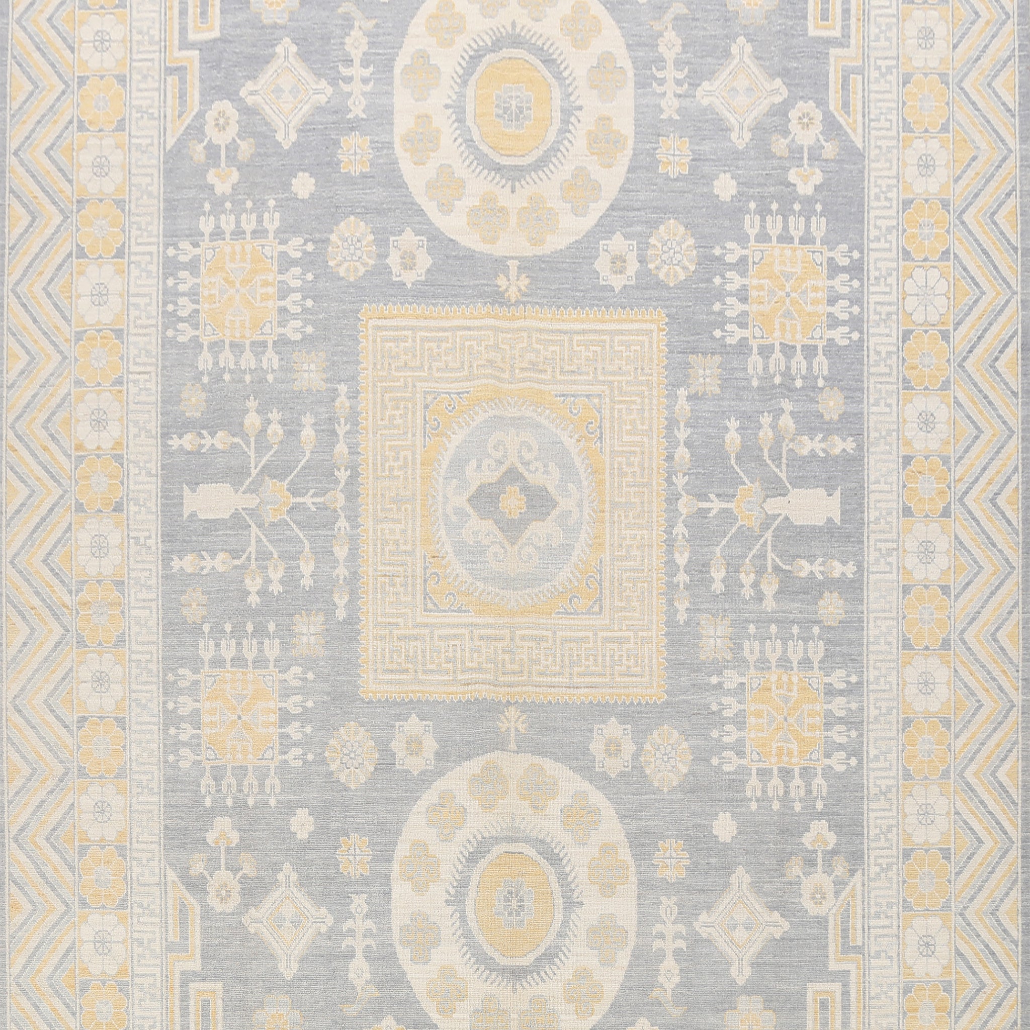 100% Vegetable Dye Khotan Oriental Area Rug 9x12